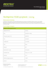 Hechtprimer FG40 - 14,4 kg - TF